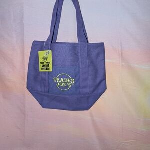 Trader Joe's Trick Or Treat Canvas Tote Bag